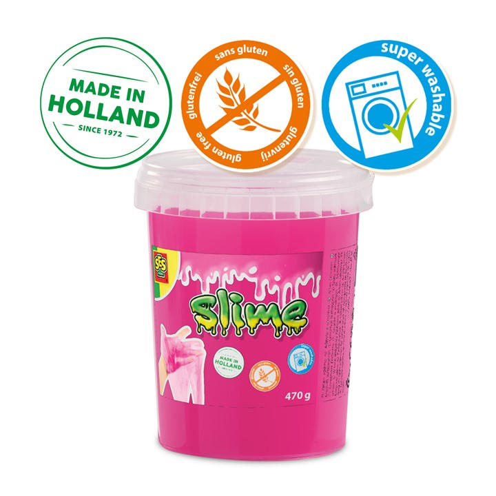 Ses Creative Unisex Kids Multi Slime - Neon Pink 470 G