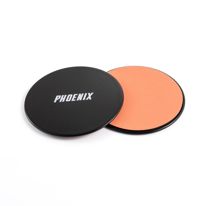 PHOENIX FITNESS DUAL-SIDED GLIDING DISC