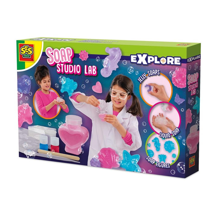 Ses Creative Unisex Kids Multi Soap Studio Lab