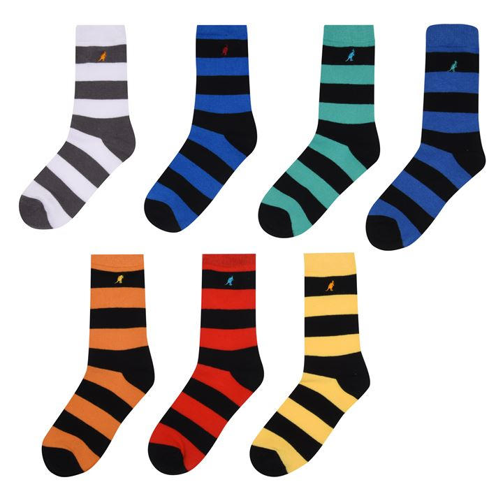 Kangol Formal Sock 7 pack Junior Boys Formal Socks House of Fraser