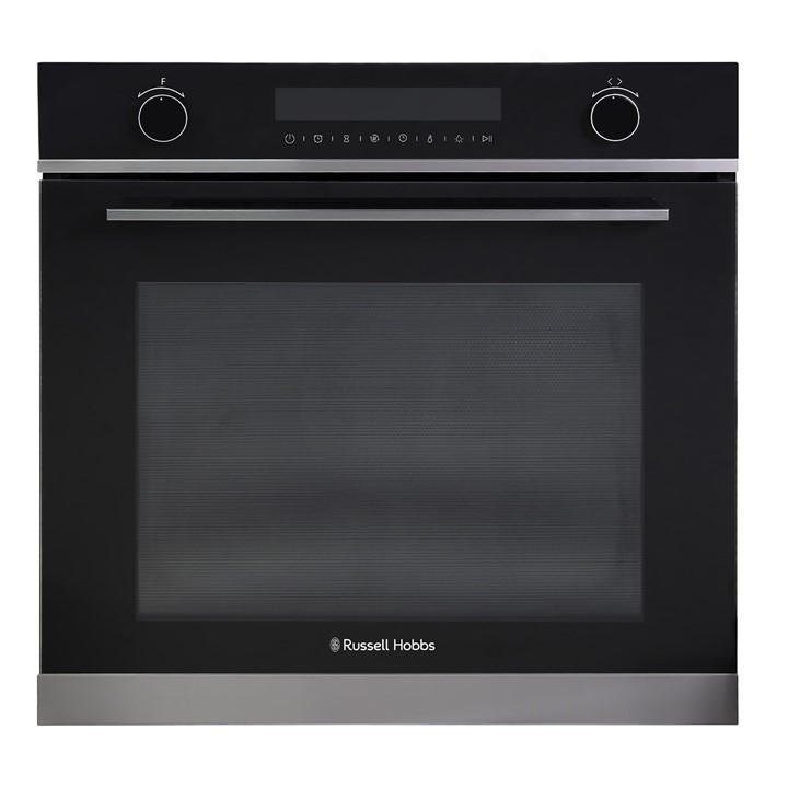 Russell Hobbs Unisex Grey Rheo7201ds 72L Built-In Fan-Assisted Single Oven