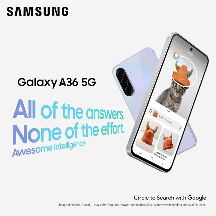 White - Samsung - Galaxy A36 5G 256GB AI Mobile Phone