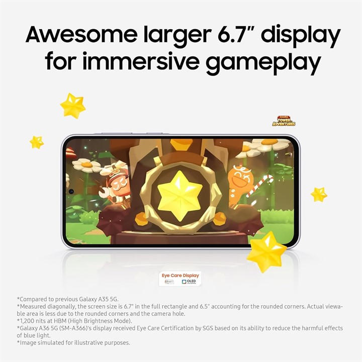 Lime - Samsung - Galaxy A36 5G 256GB AI Mobile Phone