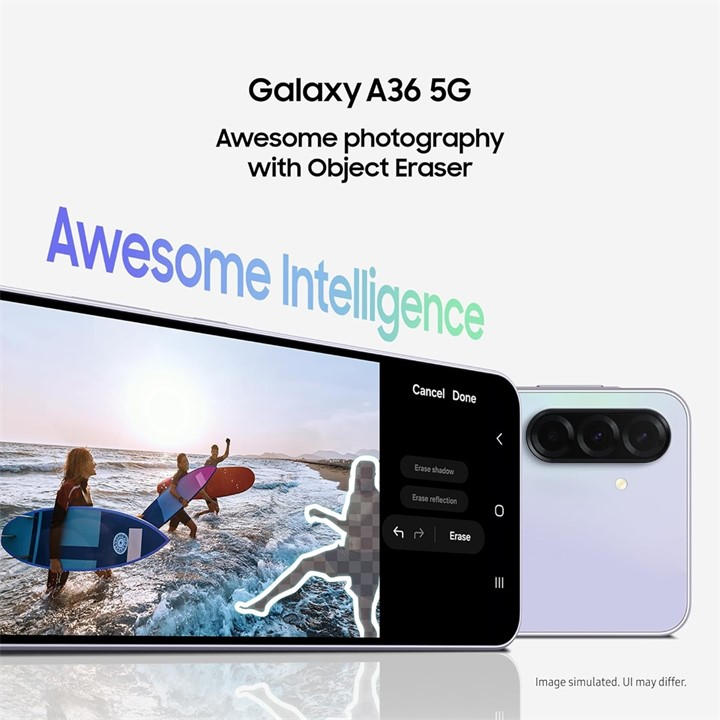 Lime - Samsung - Galaxy A36 5G 256GB AI Mobile Phone