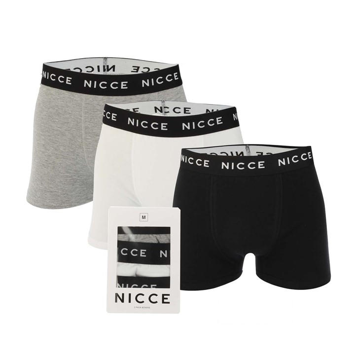 NICCE LUZERN 3 PACK BOXER SHORTS