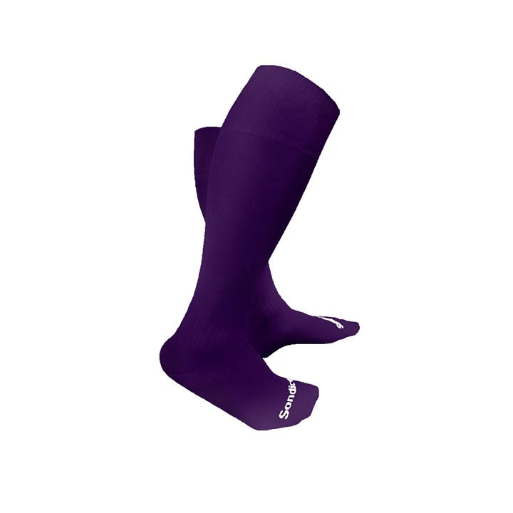 Sondico Unisex Kids Purple Football Socks Childrens Size C8 - C13