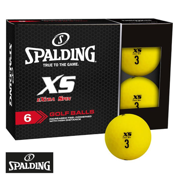 Spalding Spalding XS Golf Balls - Yellow