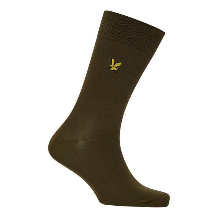 Blk/Olive/Agyl - Lyle and Scott - 5Pk Mix Socks Sn99
