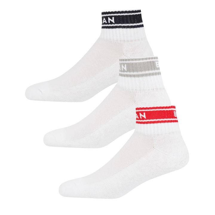 White - Ben Sherman - Phantom 3Pk Sk Sn99