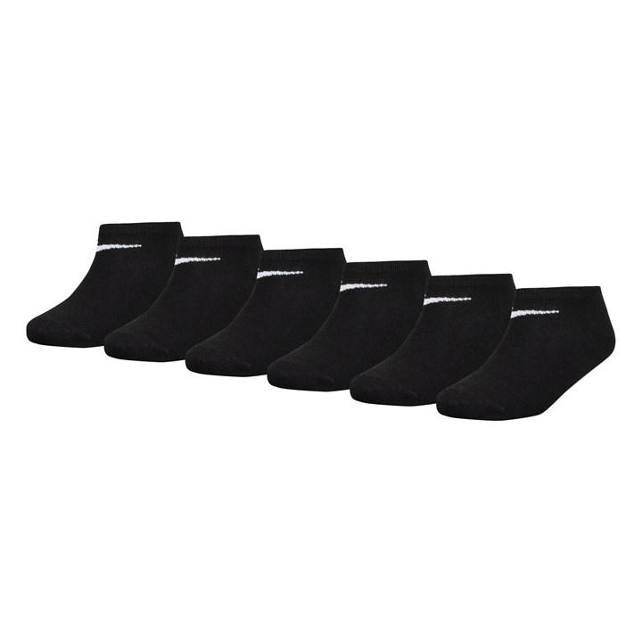 Nike Unisex Kids Black Basic 6Pk Low Childs Chd C9-2.5