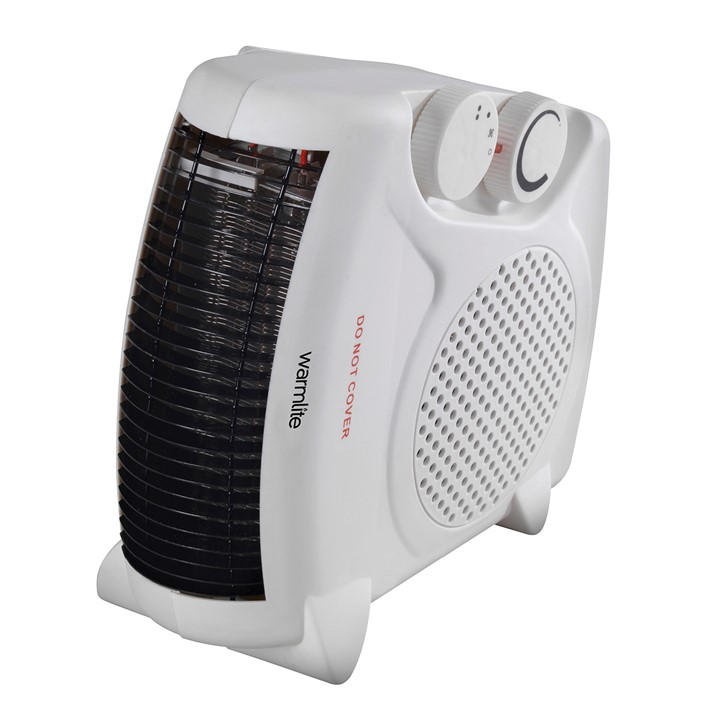Warmlite White 2000W Fan Heater - Medium