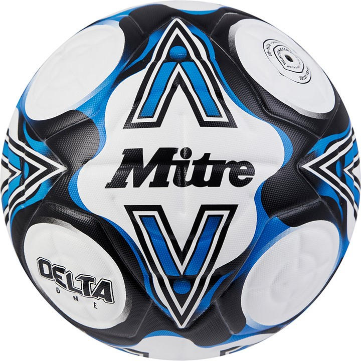 Mitre Men's White Delta One Football Size 4