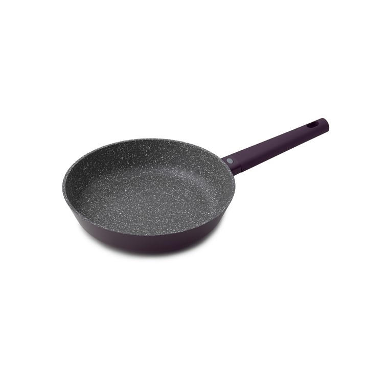 Masterclass Unisex Purple Cast Aluminium Non-Stick Frying Pan. 26Cm