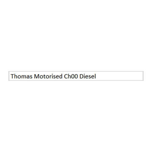 Thomas and Friends - Motorised Ch00 Diesel