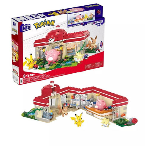 Pokemon - Mega Construx Forest Pokemon Centre