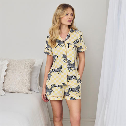 Chelsea Peers - ChelsP Poly SS PJ Ld63