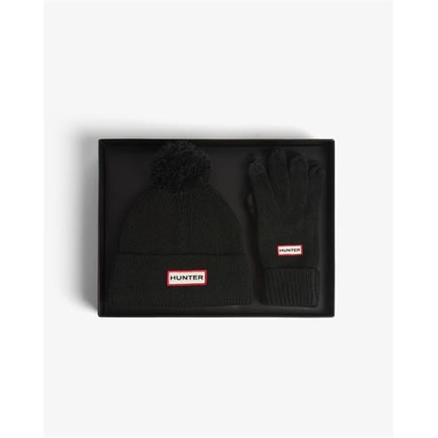 Hunter - Women's Pom Pom Hat and Glove Set