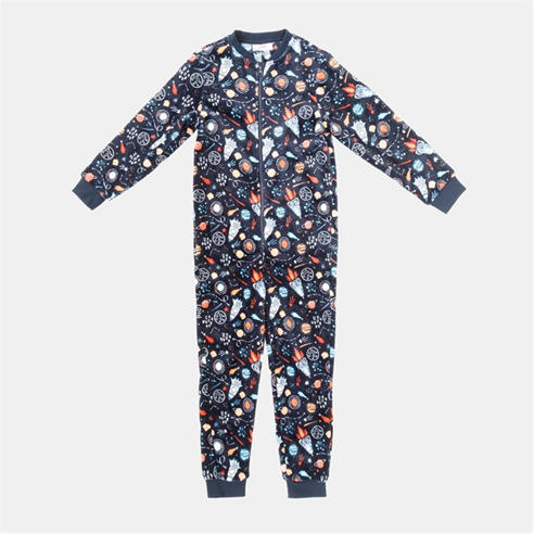 Star - Fleece Onesie Game Print Junior
