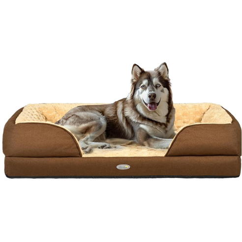 PawHut - Calming Dog Bed Pet Mattress  Removable Cover