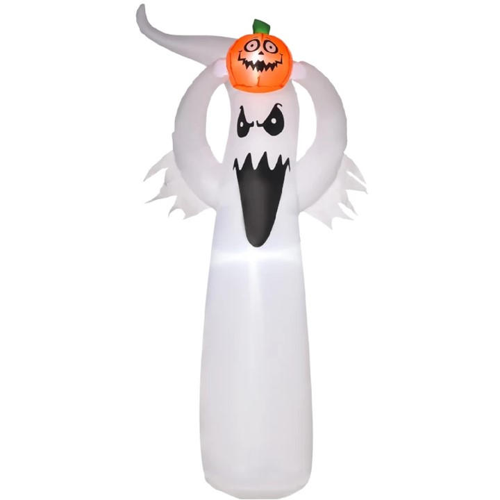 Homcom Unisex Multi Halloween - Inflatable Halloween Ghost 1.8M