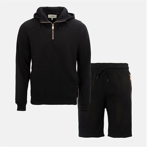 Firetrap - Hood Shirt and short Set Mens