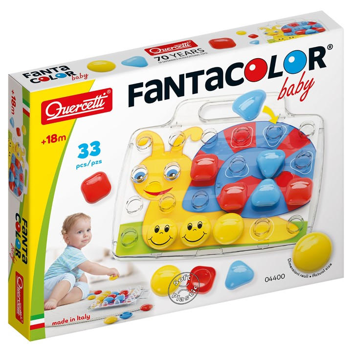Quercetti Unisex Kids Multi Fantacolor Baby Starter Set
