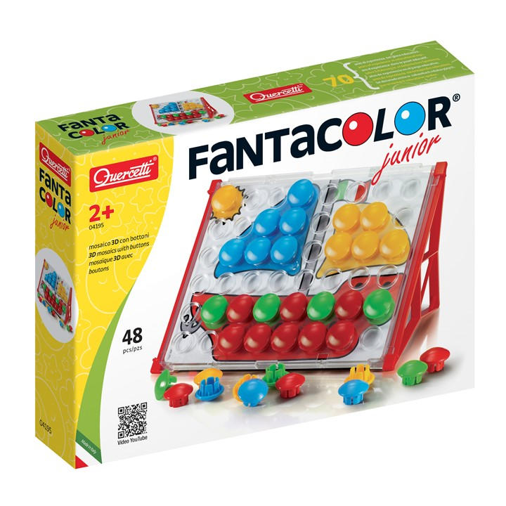 Quercetti Unisex Kids Multi Fantacolor Junior Basic