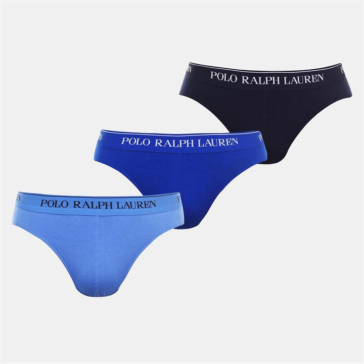 POLO RALPH LAUREN MEN'S 3-PACK BRIEFS