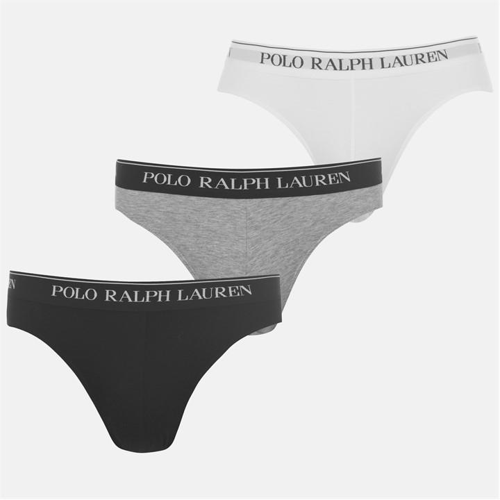 POLO RALPH LAUREN MEN'S 3-PACK BRIEFS