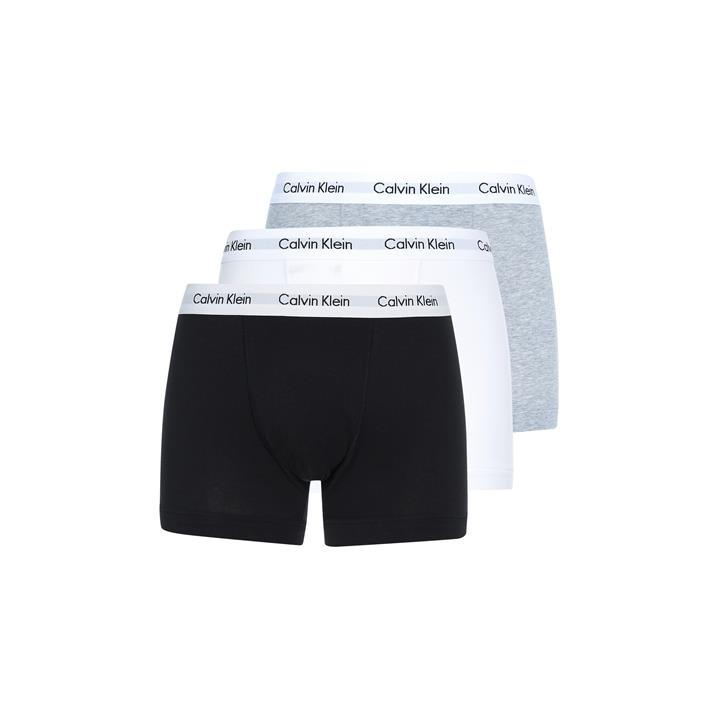 Calvin Klein Men's White Cotton Stretch Boxer Shorts Medium