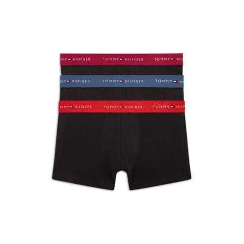 Tommy Hilfiger - Mens 3-Pack Logo Waistband Trunks