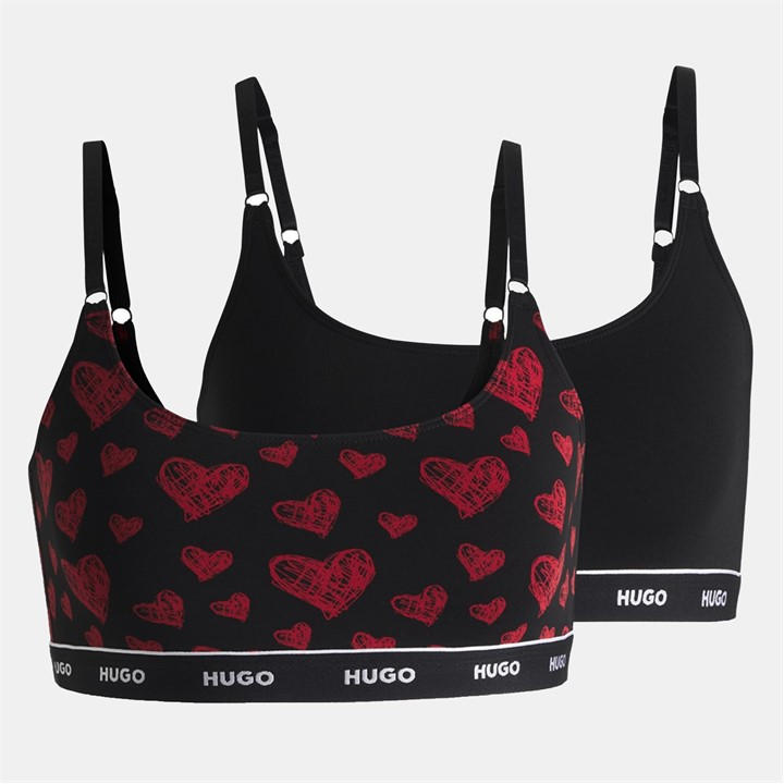 HUGO BOSS SPORTS BRALETTE 2 PACK