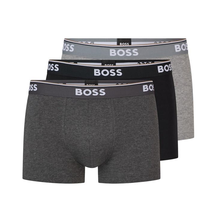Blk/Char/Gry061 - Boss - Trunk 3-Pack