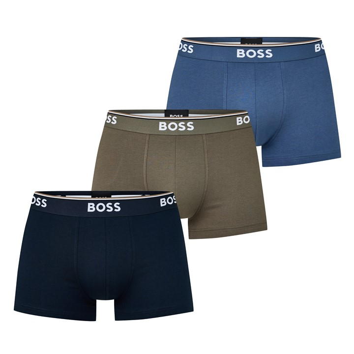 Blu/Blk/Grn 974 - Boss - Trunk 3-Pack