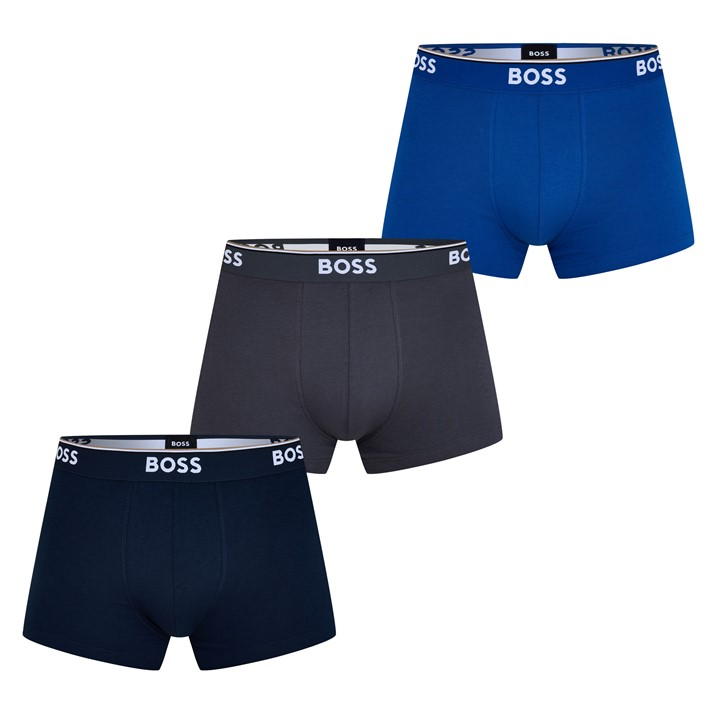 Blk/Nvy/Blu 487 - Boss - Trunk 3-Pack