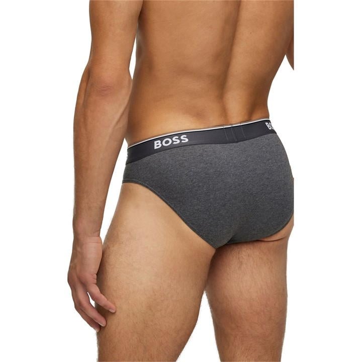 Grey/DkGrey/Blk - Boss - Men's 3 Pack Briefs