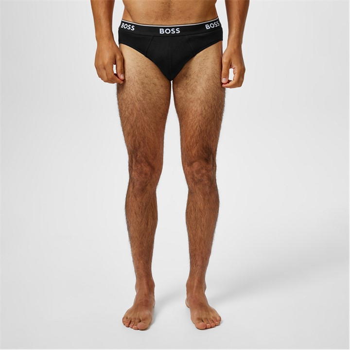 Black - Boss - Men's 3 Pack Briefs