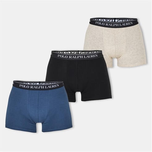 Polo Ralph Lauren - Men's 3-Pack Cotton Trunks