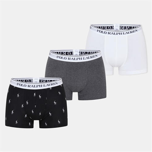 Polo Ralph Lauren - Men's 3-Pack Cotton Trunks