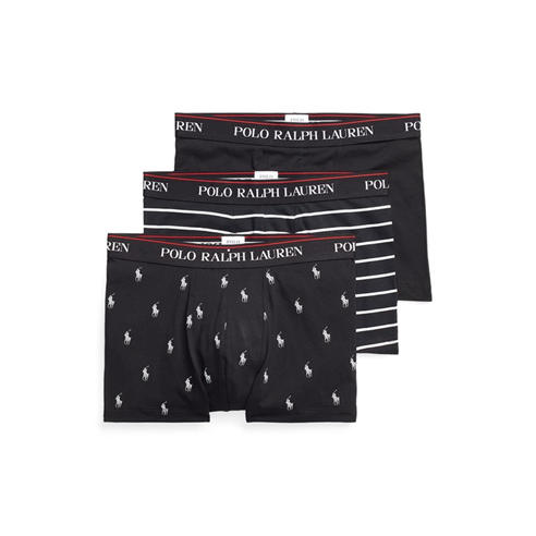Polo Ralph Lauren - Mens 3-Pack Cotton Trunks