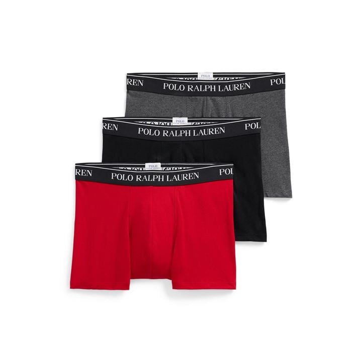 Polo Ralph Lauren Men's Black Stretch Boxer Briefs 3-Pack Small