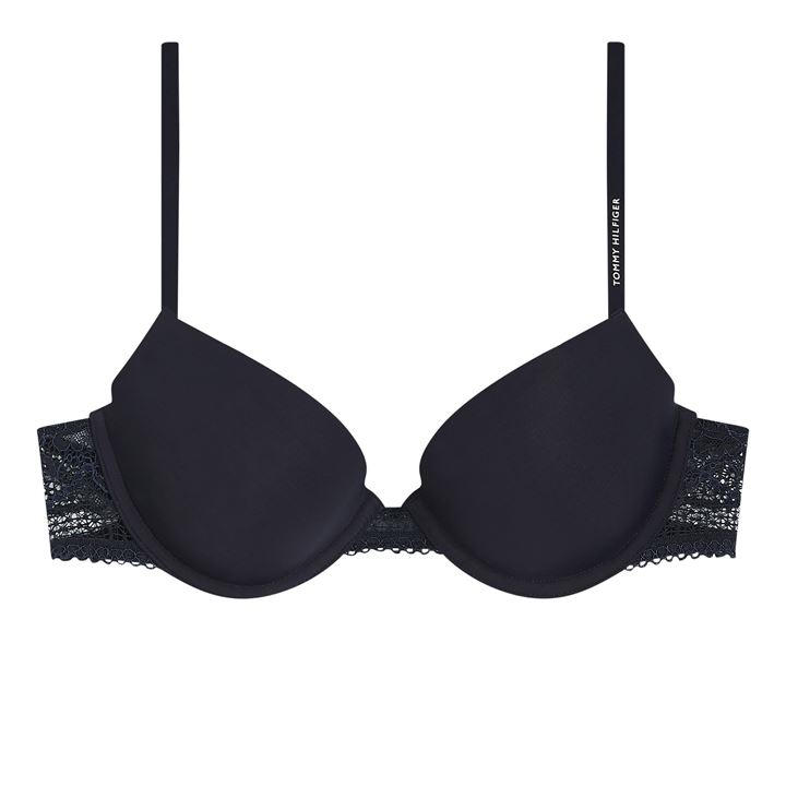 Tommy Hilfiger Women's Black Tommy Bodywear Balconette 32C