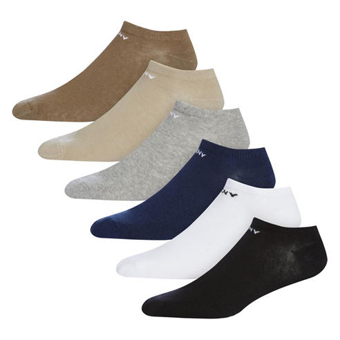 DKNY - 6 pack Mens Trainer Liner Broadway