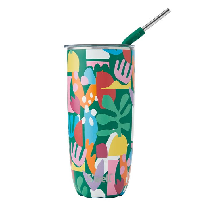 Swell Unisex Multi Paper Cutouts Tumbler 700Ml