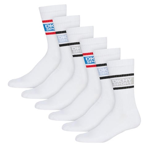 DKNY - 6 pack Mens Sports Socks Nevins