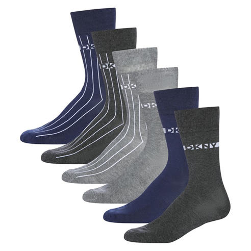DKNY - 6 pack Mens Socks Jay