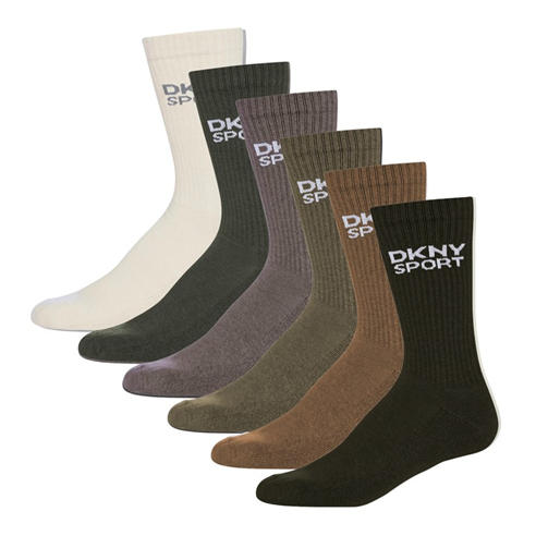 DKNY - 6 pack Mens Sports Socks Radde