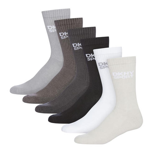 DKNY - 6 pack Mens Sports Socks Radde