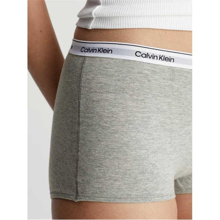 Grey - Calvin Klein - Calvin ML Boy Short Ld00
