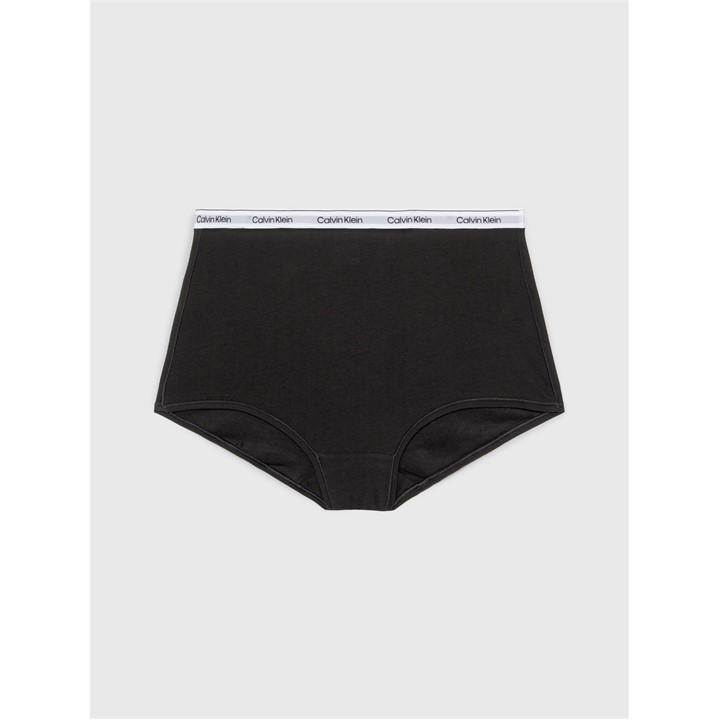 Calvin Klein Women's Black Calvin Ml Boy Short Size 8